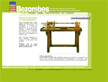Tablet Screenshot of bezombes.fr